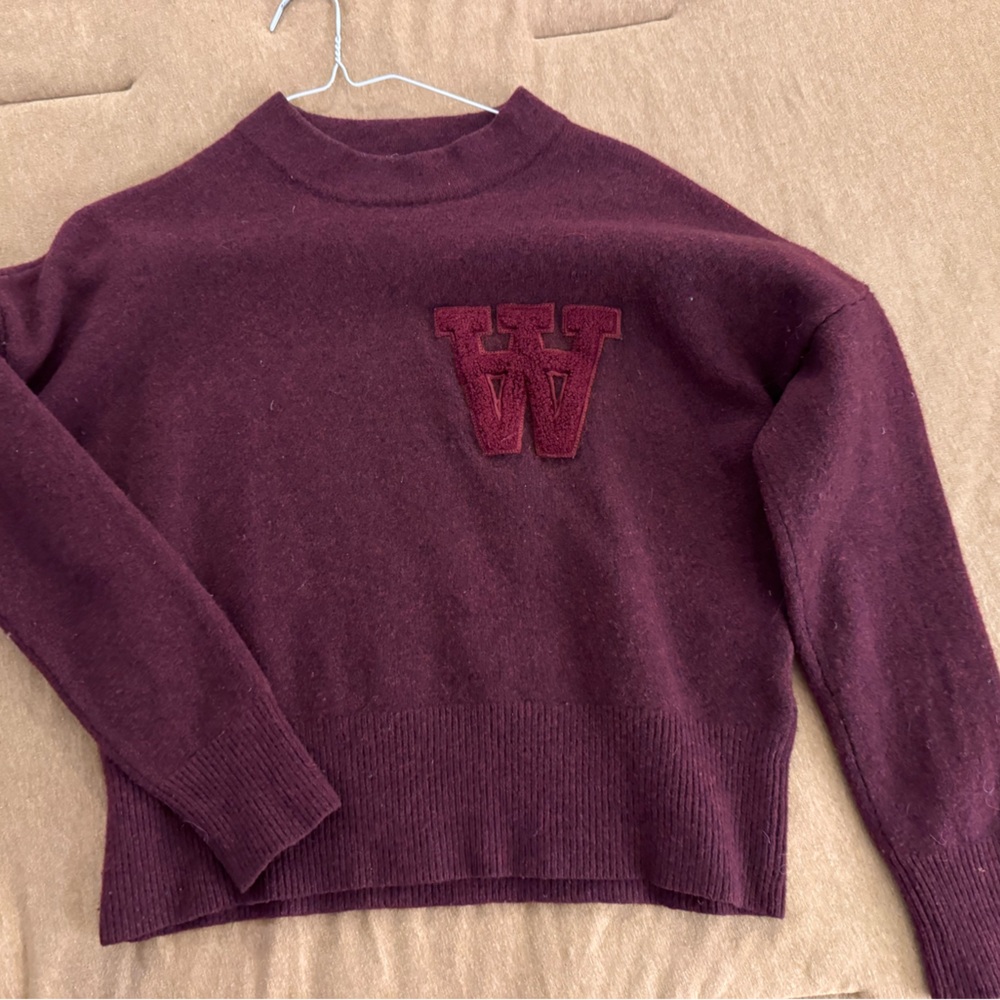 Wood Wood Deep Burgundy Knit